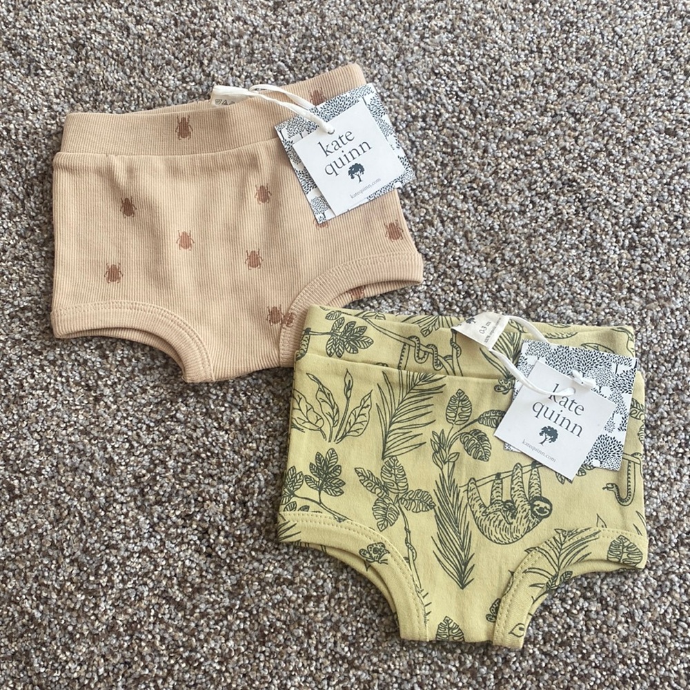 New Kate Quinn Bloomers Bundle (0-3 Months) Beetles & Sloths